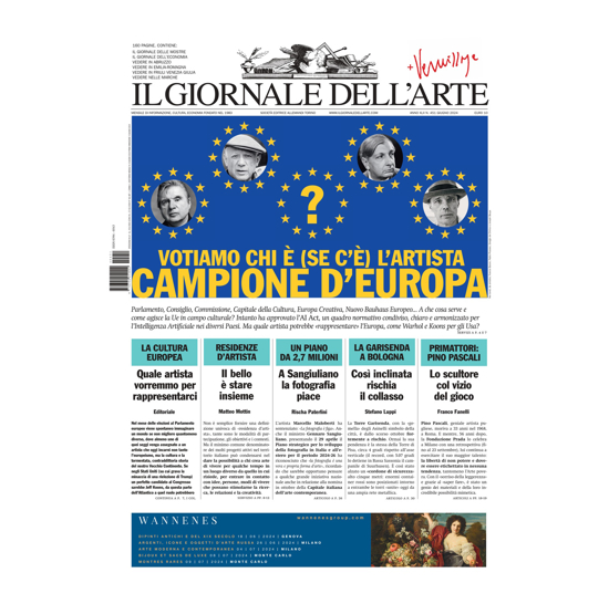 Immagine di Giugno 2024 n.451 IL GIORNALE DELL'ARTE