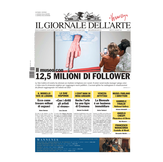 Immagine di Marzo 2024 n.448 IL GIORNALE DELL'ARTE