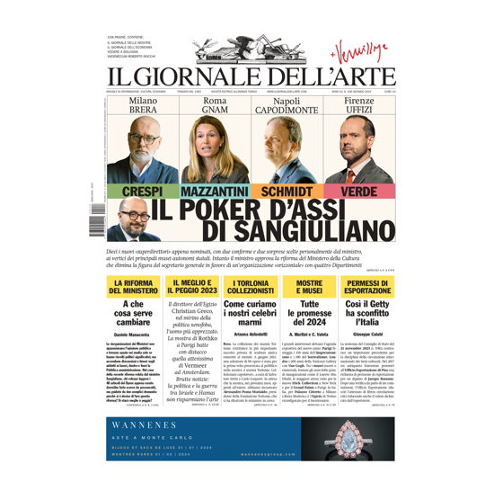 Immagine di Gennaio 2024 n.446 IL GIORNALE DELL'ARTE