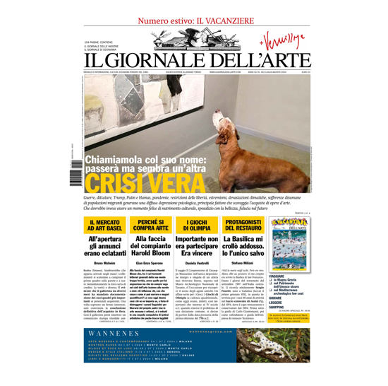 Immagine di Luglio/Agosto 2024 n.452 IL GIORNALE DELL'ARTE