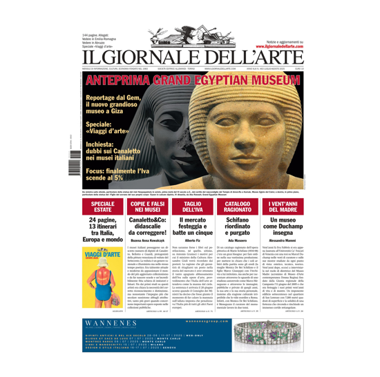Immagine di Luglio/Agosto 2025 n.463 IL GIORNALE DELL'ARTE